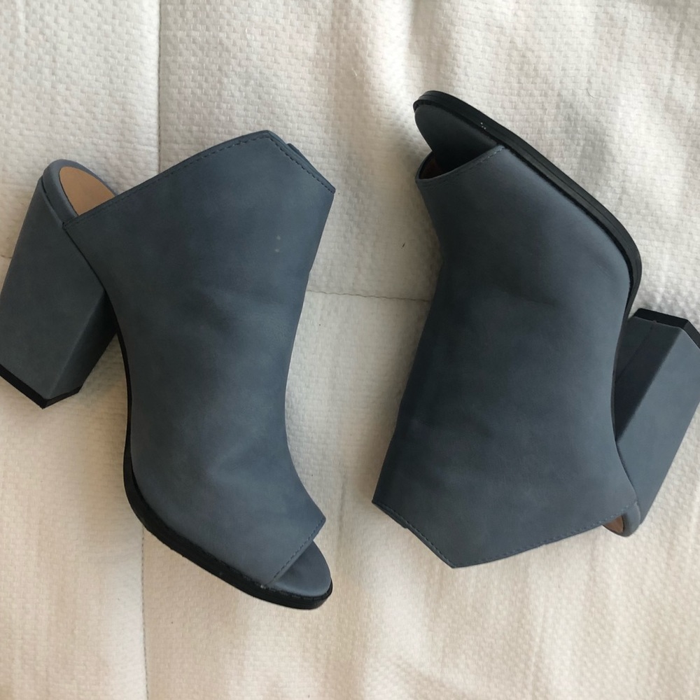 Light blue heels